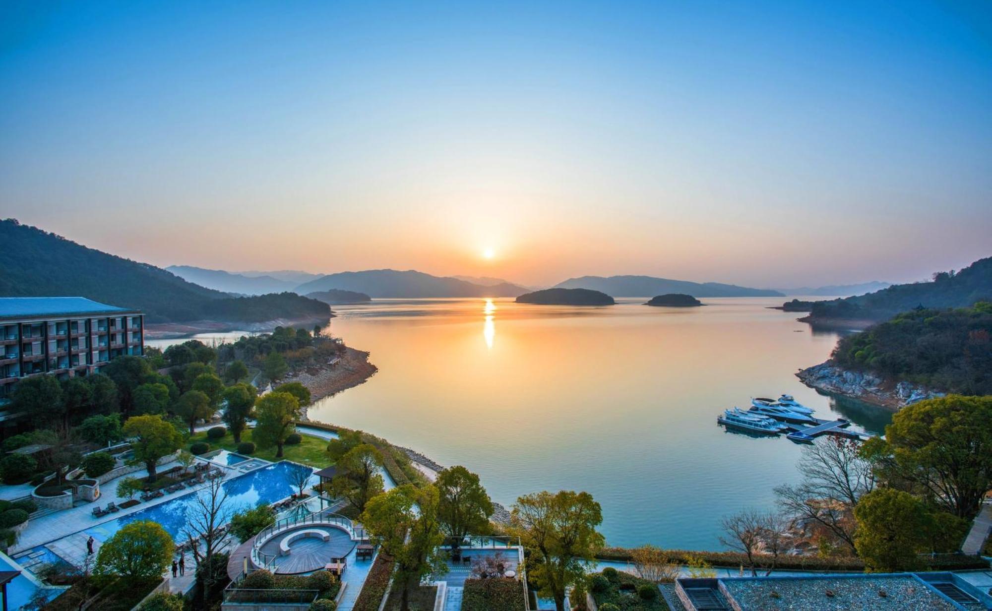 Chun'an Intercontinental One Thousand Island Lake Resort By Ihg מראה חיצוני תמונה